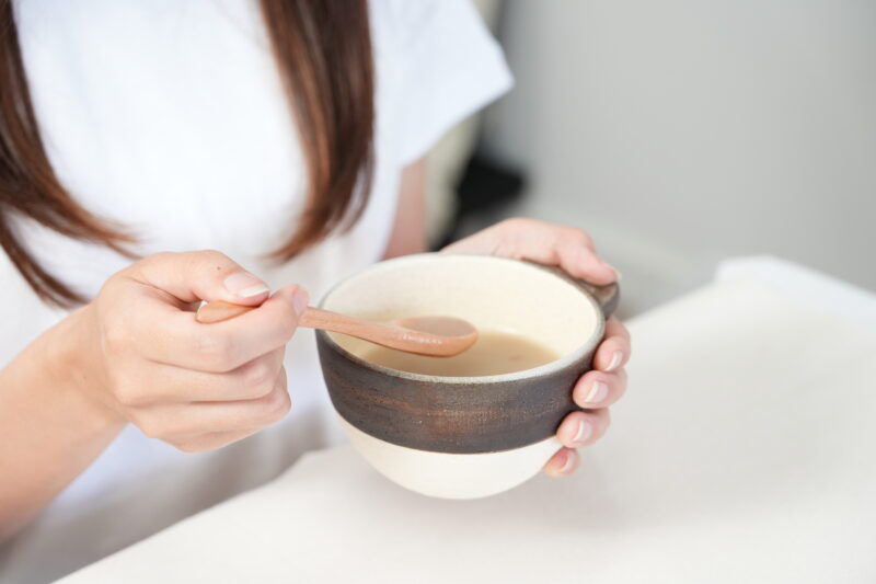 戸田市のパーソナルジムHealthyのブログ:ミネラルスープ:飲んでる画像